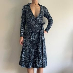 Vintage dvf wrap dress original